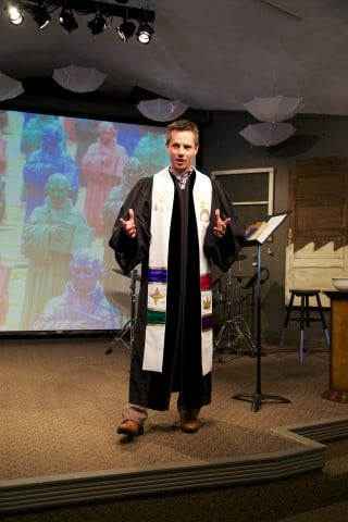 Dan in his Robe!